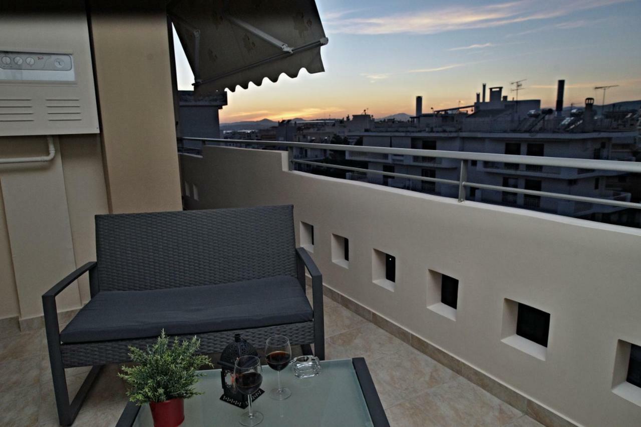Charming Apartment Near Athens Center And The Sea Exterior foto